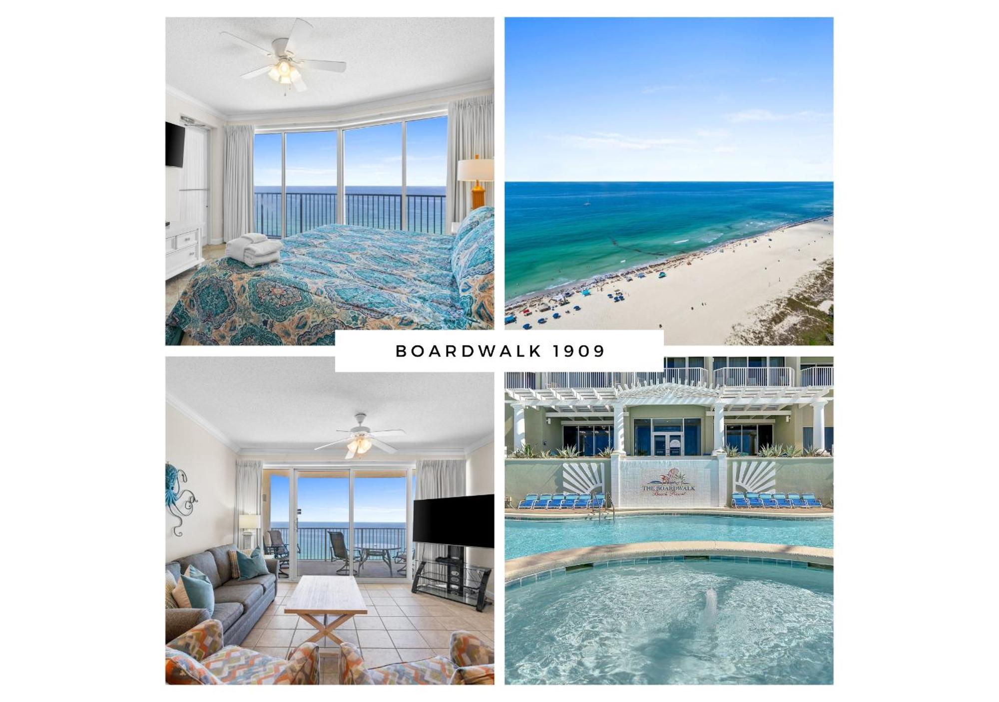Boardwalk Beach Resort #1909 By Book That Condo Panama City Beach Zewnętrze zdjęcie